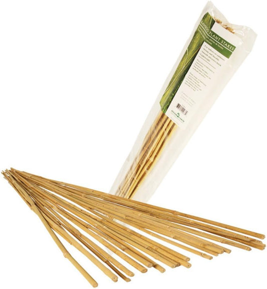 HGBB3 3' Natural, pack of 25 Bamboo Stake, Tan