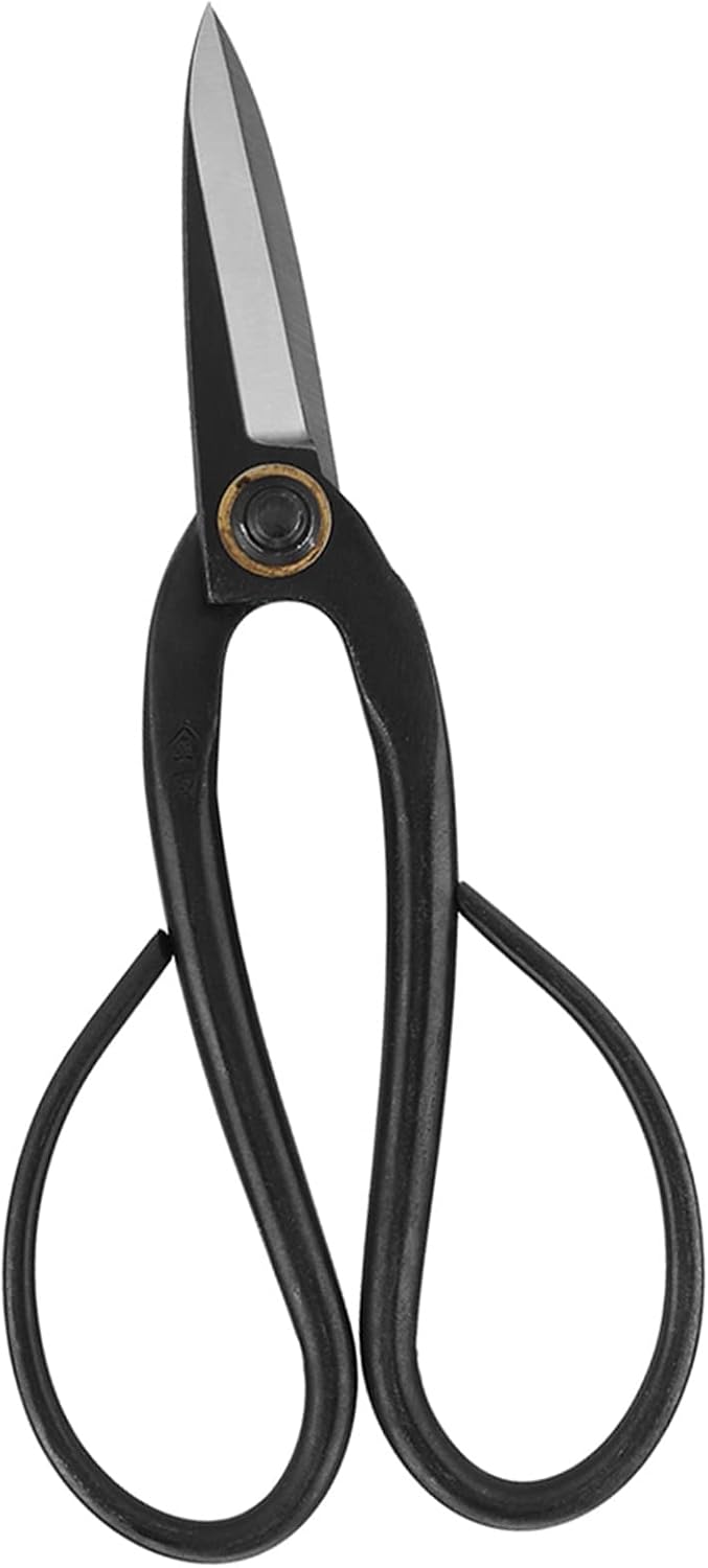 Bonsai Scissor, Ergonomic Long Handle Design Premium Steel Pruning Scissor for Bonsai Lovers Gardeners and Outdoor Plant Care Enthusiasts