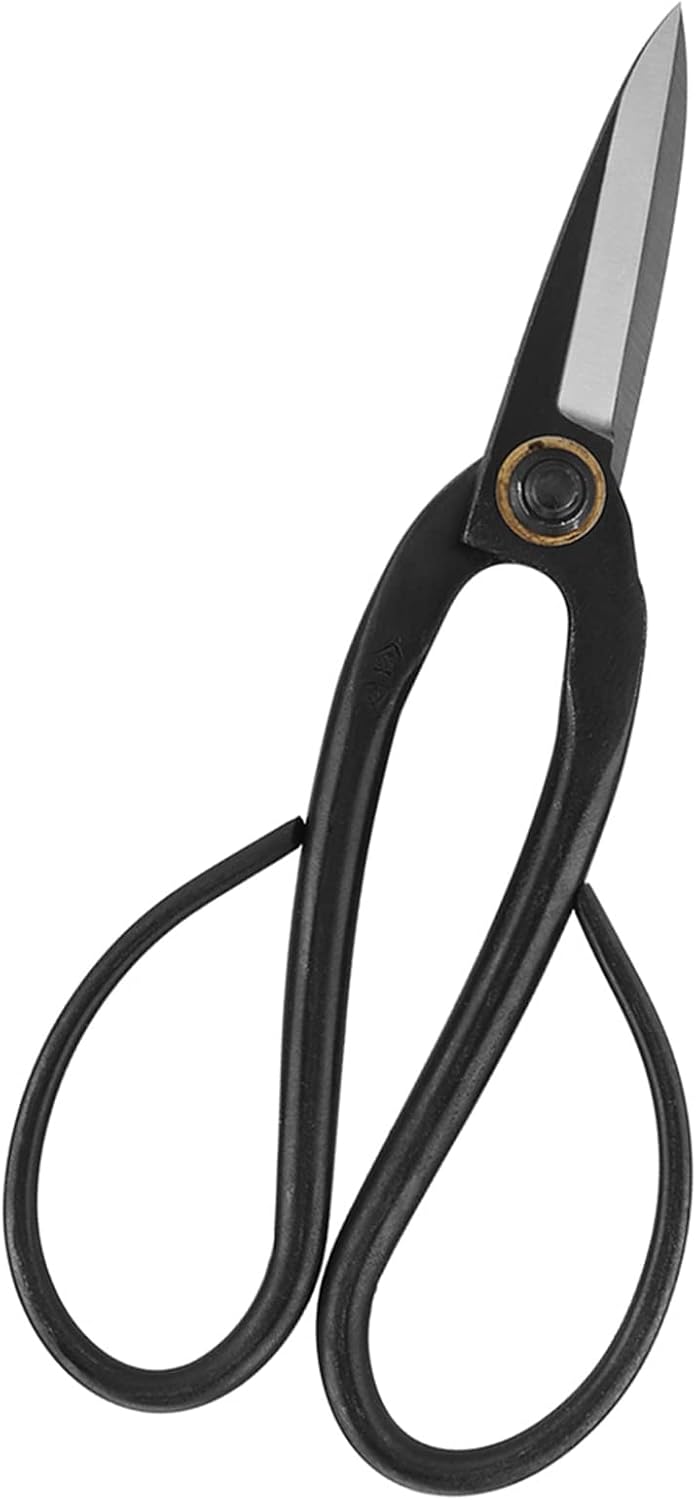 Bonsai Scissor, Ergonomic Long Handle Design Premium Steel Pruning Scissor for Bonsai Lovers Gardeners and Outdoor Plant Care Enthusiasts