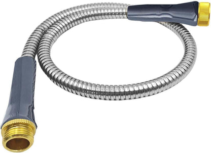 5ft Stainless Steel Garden Hose, 304 Leader Hose Extension