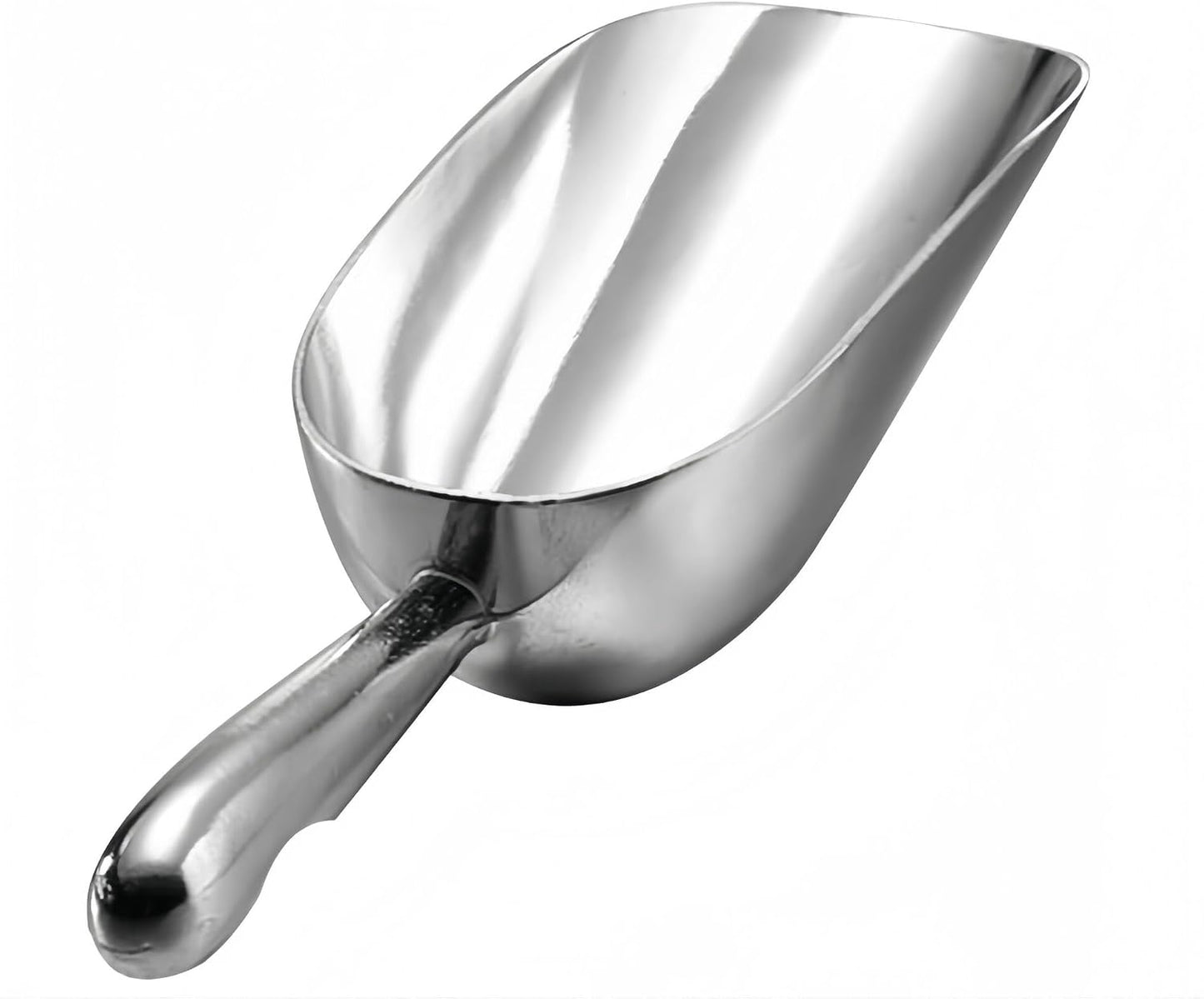 12oz Silver Cast Aluminum Shovel Scoops-1pcs