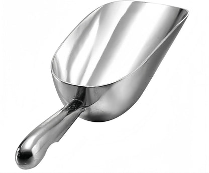12oz Silver Cast Aluminum Shovel Scoops-1pcs