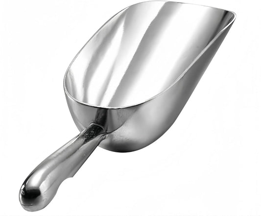 12oz Silver Cast Aluminum Shovel Scoops-1pcs
