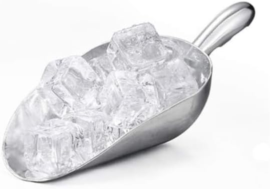 12oz Silver Cast Aluminum Shovel Scoops-1pcs