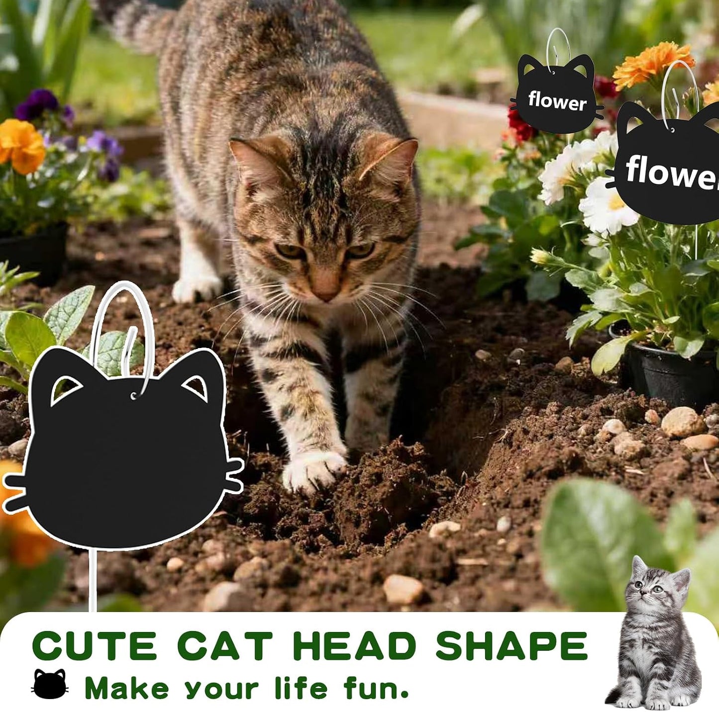 30 Pack Metal Plant Labels for Outdoor Garden Waterproof Plant Markers, Labels Garden Markers for Seedlings Herbs Vegetable Greenhouse Gifts, with Pen
