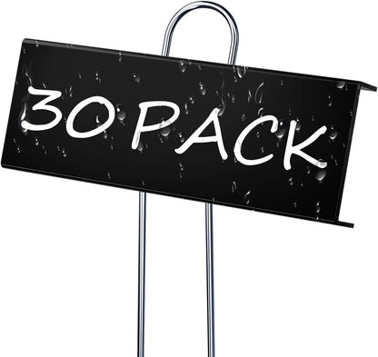 30 Pack Metal Plant Labels for Outdoor Garden Waterproof Plant Markers, Labels Garden Markers for Seedlings Herbs Vegetable Greenhouse Gifts, with Pen