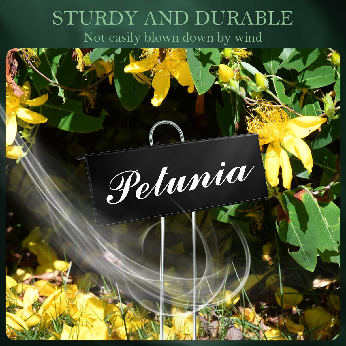 30 Pack Metal Plant Labels for Outdoor Garden Waterproof Plant Markers, Labels Garden Markers for Seedlings Herbs Vegetable Greenhouse Gifts, with Pen
