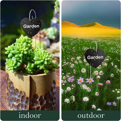 30 Pack Metal Plant Labels for Outdoor Garden Waterproof Plant Markers, Labels Garden Markers for Seedlings Herbs Vegetable Greenhouse Gifts, with Pen