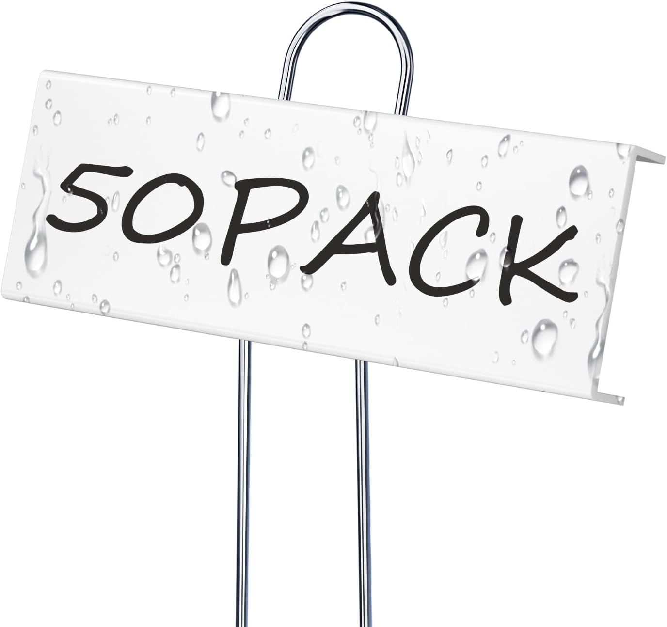 30 Pack Metal Plant Labels for Outdoor Garden Waterproof Plant Markers, Labels Garden Markers for Seedlings Herbs Vegetable Greenhouse Gifts, with Pen