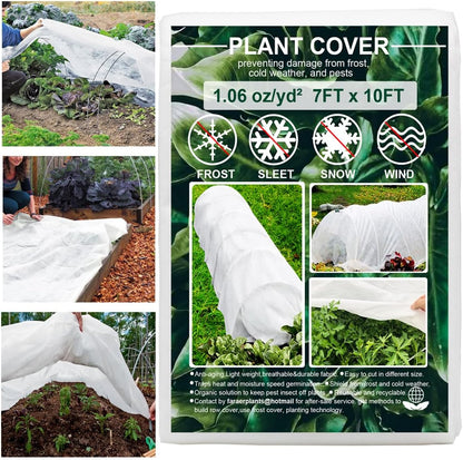 Plant Covers Freeze Protection 10×33ft Row Cover Against Frost Snow