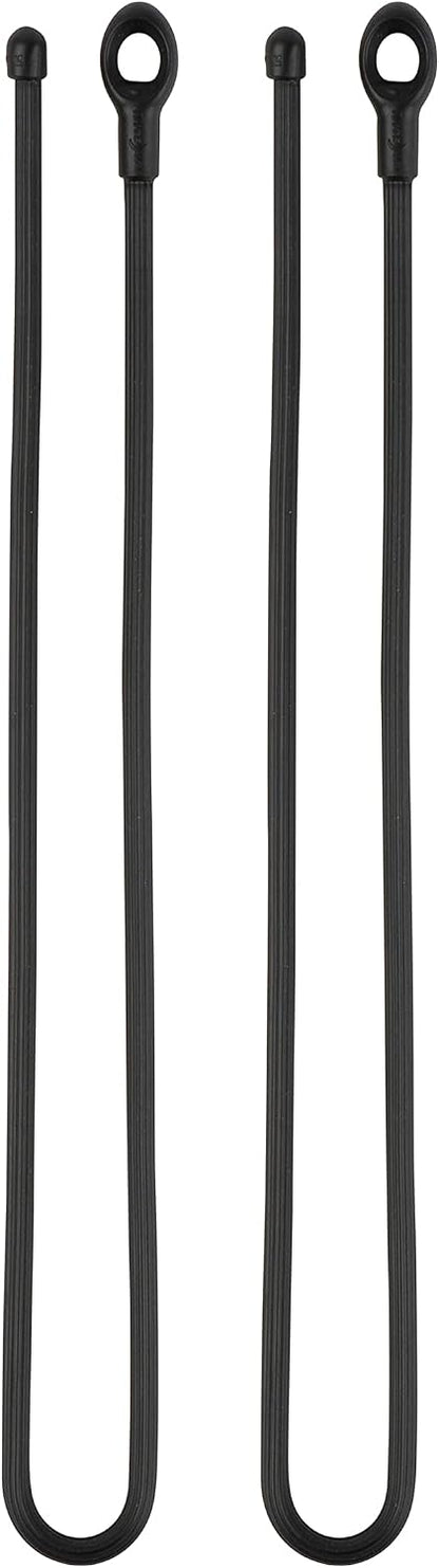 Gear Tie Loopable, Reusable Cable Tie, 18 Inch, Orange, 2 Pack