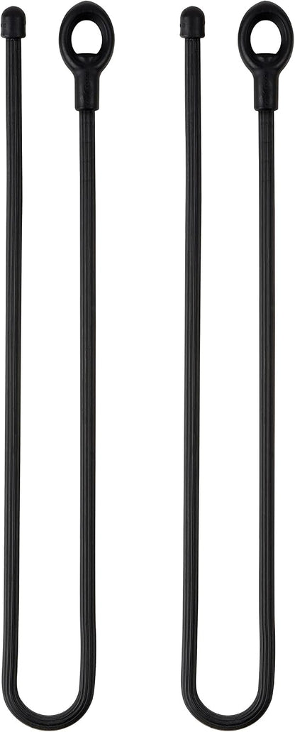 Gear Tie Loopable, Reusable Cable Tie, 18 Inch, Orange, 2 Pack