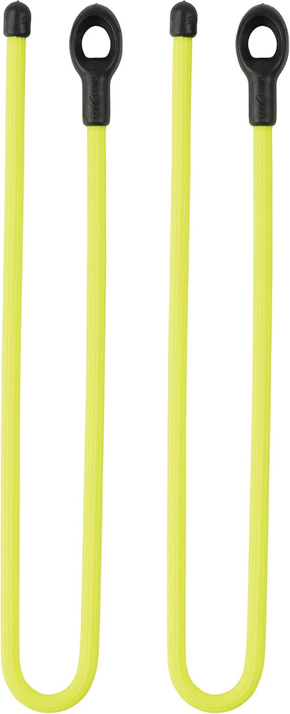 Gear Tie Loopable, Reusable Cable Tie, 18 Inch, Orange, 2 Pack
