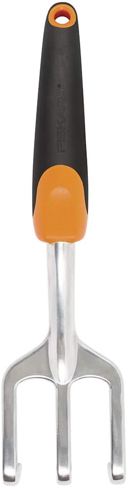 384240-1001 384240-1007 Cultivator, Multicolor & Ergo Gardening Hand Trowel - Ergonomic Handle Design with Hang Hole - Heavy Duty Garden Tool for Digging, Garden Edging, and Weed Removal