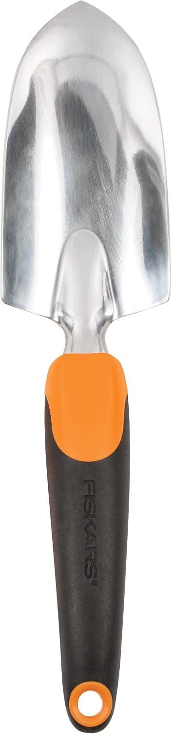 384240-1001 384240-1007 Cultivator, Multicolor & Ergo Gardening Hand Trowel - Ergonomic Handle Design with Hang Hole - Heavy Duty Garden Tool for Digging, Garden Edging, and Weed Removal