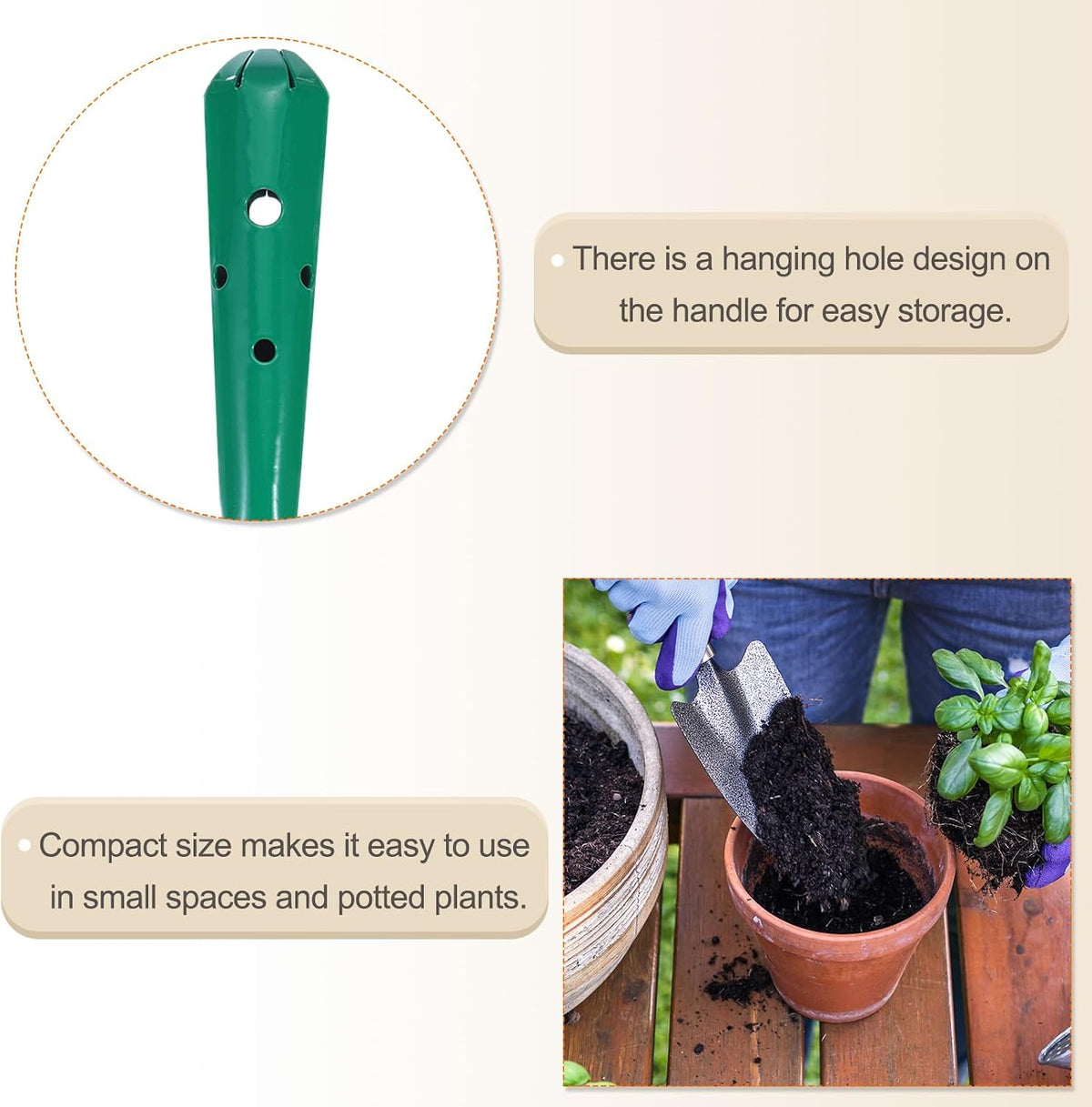 4pcs Mini Colorful Metal Hand Shovel 11" x 3" Digging Trowel Set Transplanting Garden Tools for Flower Soil Digging Planting Weeding Transplanting Garden, Pink