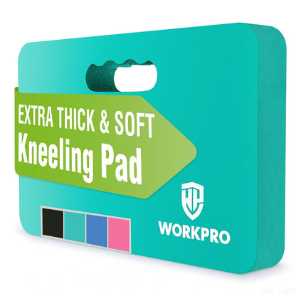 WORKPRO Extra Thick Kneeling Pad, Soft NBR Foam Cushioning for Knee, Large Foam Kneeler Mat for Gardening, Bathing Baby, Exercise, Workout Supplies, 17.5 x 11 x 1.5 in, Black