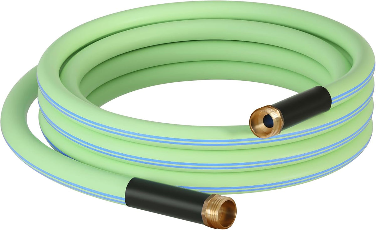 Atlantic Female to Female Heavy Duty Garden Hose 5/8 Inch x 2 ft Black Water Hose Short Connection Leader Hose 2 Foot - Colors C