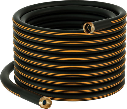 Atlantic Female to Female Heavy Duty Garden Hose 5/8 Inch x 2 ft Black Water Hose Short Connection Leader Hose 2 Foot - Colors A