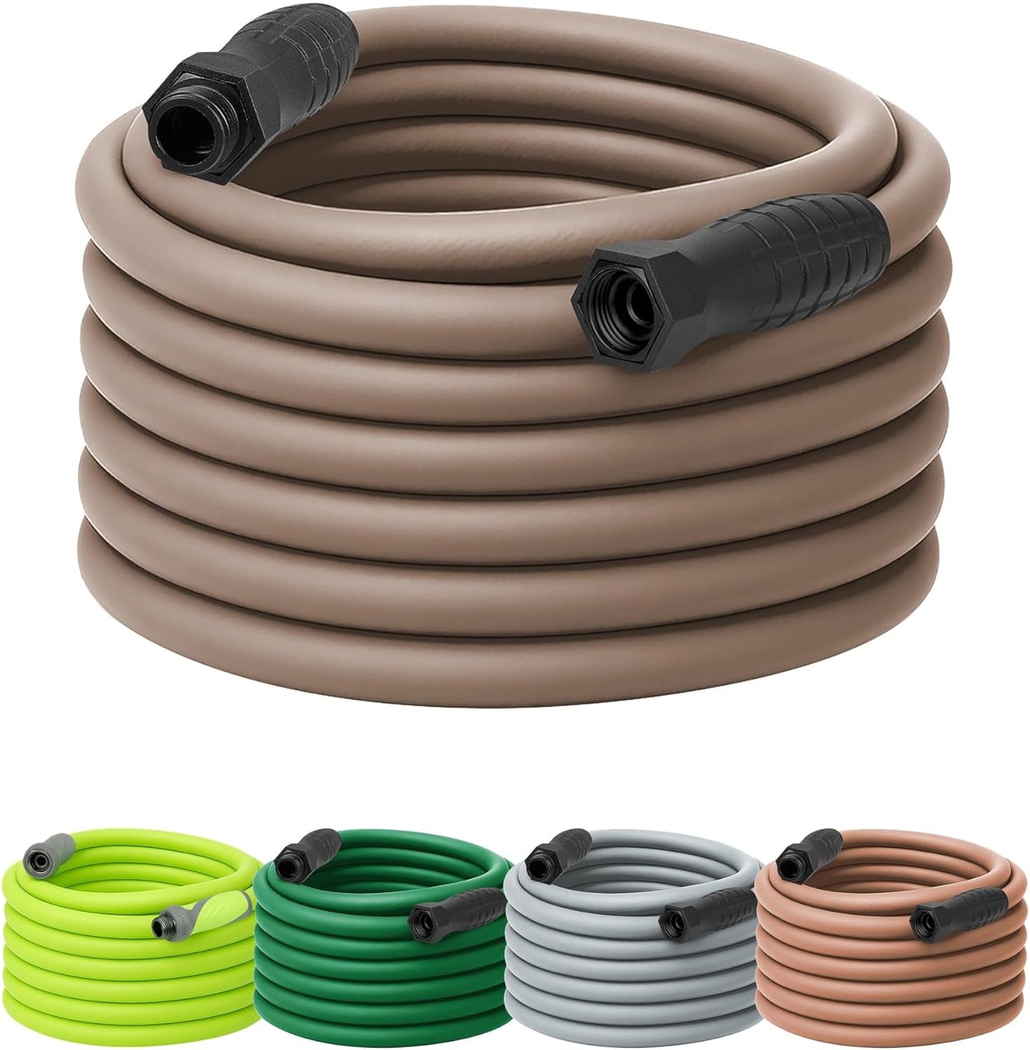 Flexzilla Garden Hose 5/8 in. x 50 ft., Lightweight All-Weather Water Hose, Durable and Flexible, Leak-Free Connections