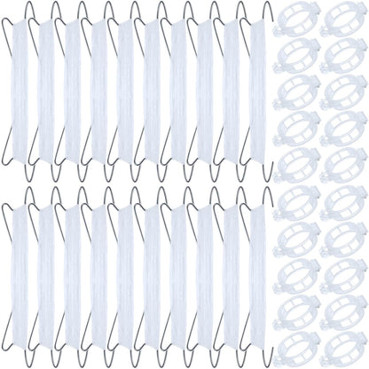 40Pcs Tomato Hooks with String, Holder & Plant Support Clips - 33.3ft Twine to Prevent Tomatoes from Pinching or Falling Off