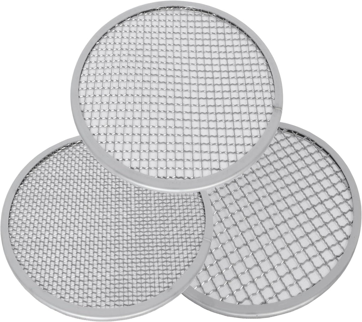Soil Sifter for Rocks with 3 Sieve Mesh-Sifting Pan for Garden