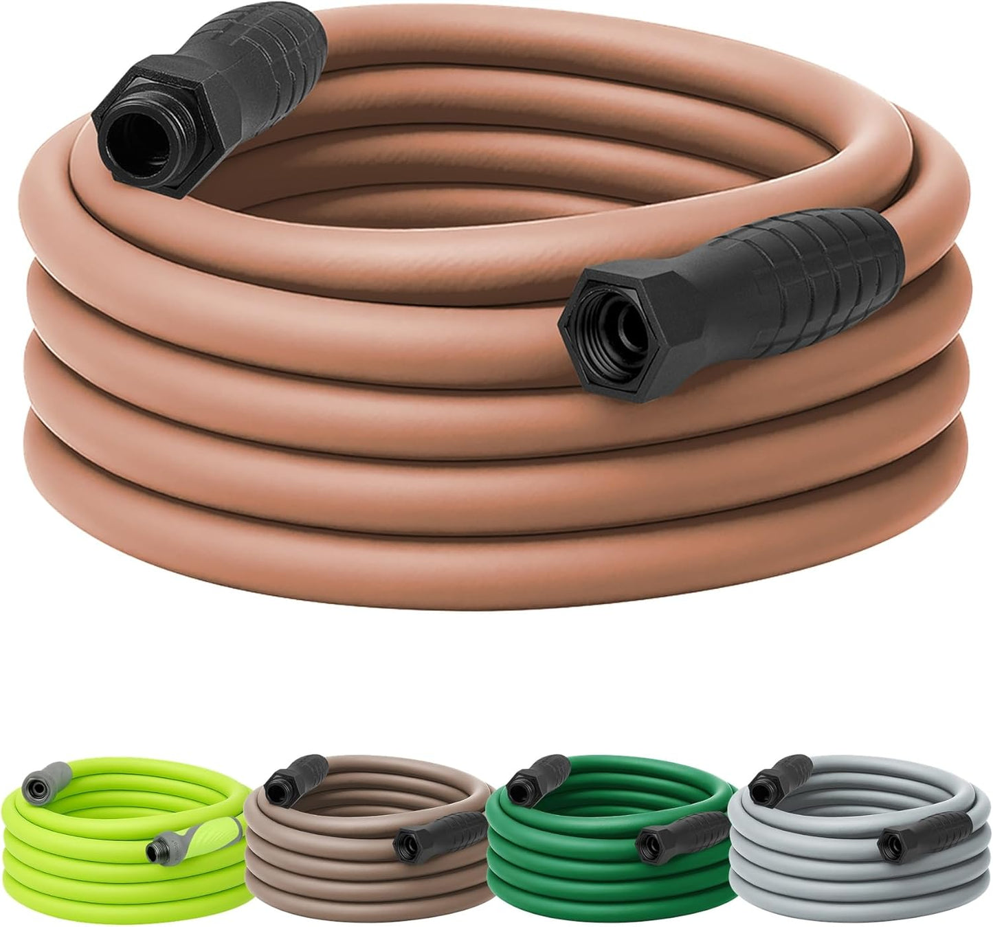 Flexzilla Garden Hose 5/8 in. x 50 ft., Lightweight All-Weather Water Hose, Durable and Flexible, Leak-Free Connections