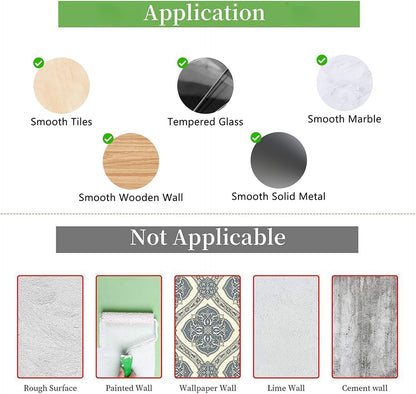 LUOTIVON 72 Pcs Plant Climbing Wall Fixture Clips, Plant Fixer Invisible Wall Vines Fixing Clips with 72 Pcs Acrylic Adhesive Sticker, Self-Adhesive Hook Plant Vine Support Holder