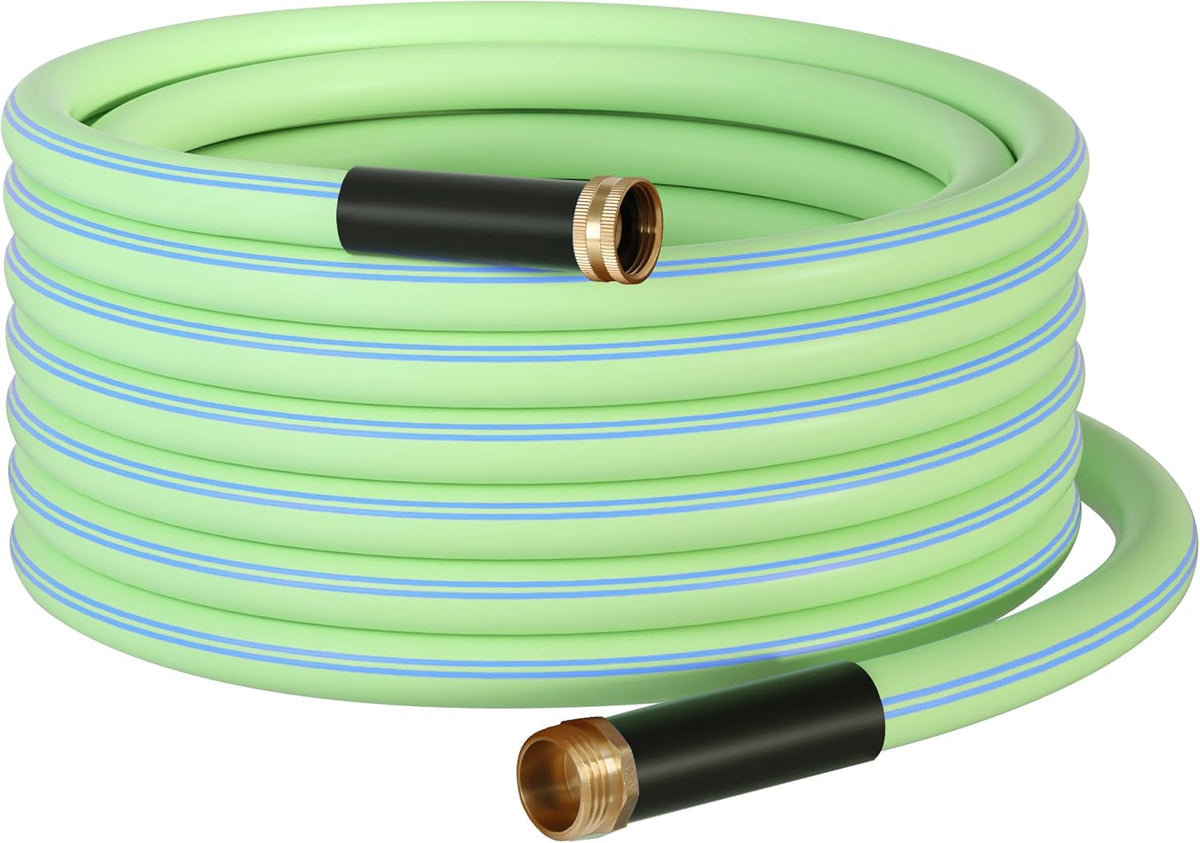 Atlantic Female to Female Heavy Duty Garden Hose 5/8 Inch x 2 ft Black Water Hose Short Connection Leader Hose 2 Foot - Colors C