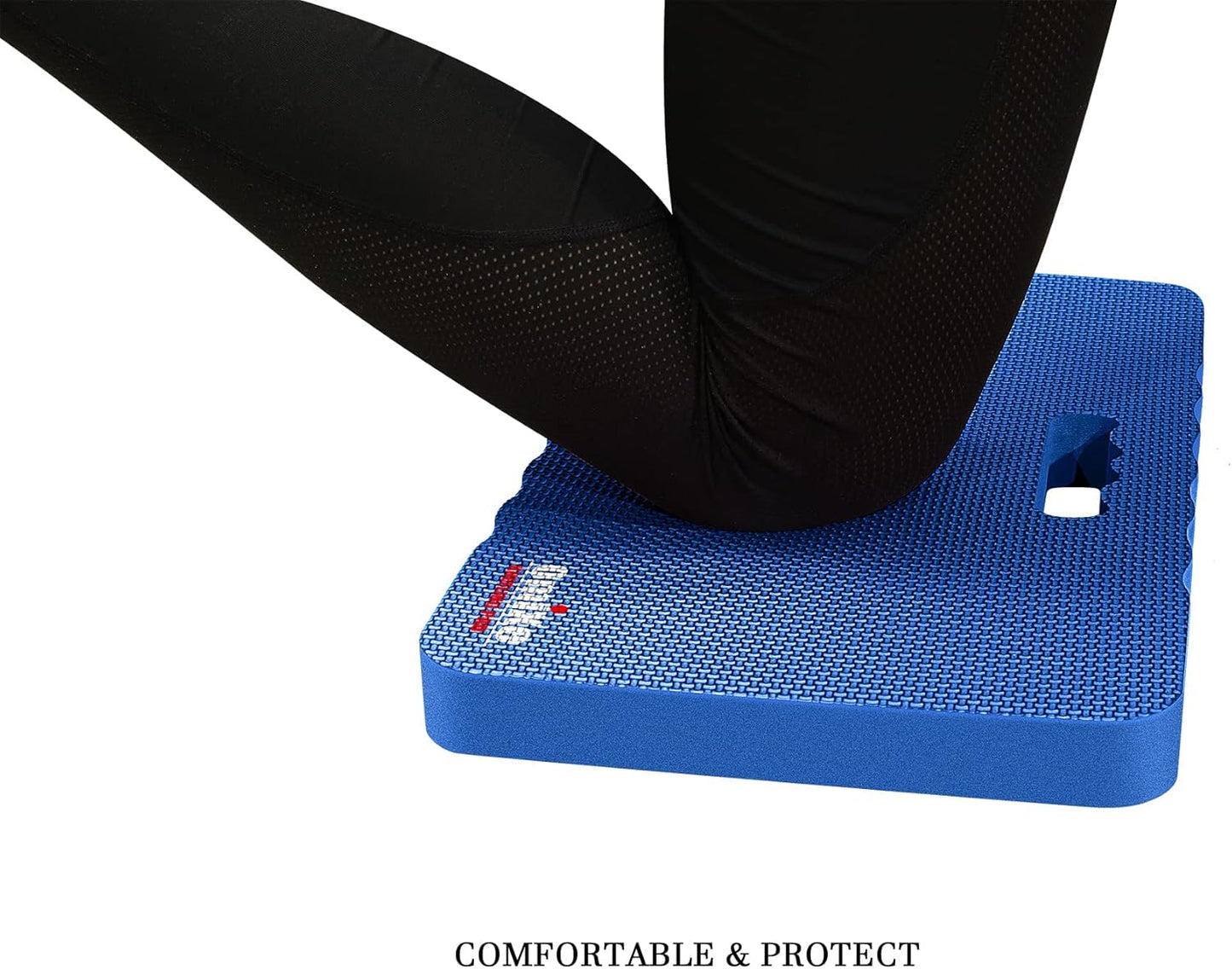 Comfy Extra Large Thick Waterproof Gardening Kneeling Pad Foam Kneeler Mat Garden Knee Pad Cushion for Gardening Planting Yard Work Prayer Yoga Mechanic Workout Baby Bath