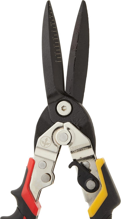 CRAFTSMAN Aviation Snips, Straight, Long Cut (CMHT73561)
