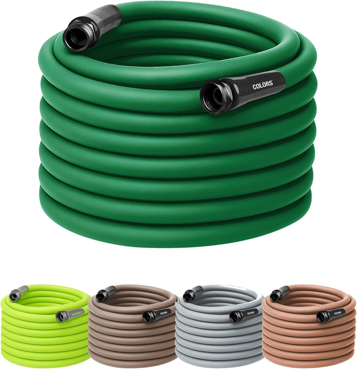 Flexzilla Garden Hose 5/8 in. x 50 ft., Lightweight All-Weather Water Hose, Durable and Flexible, Leak-Free Connections