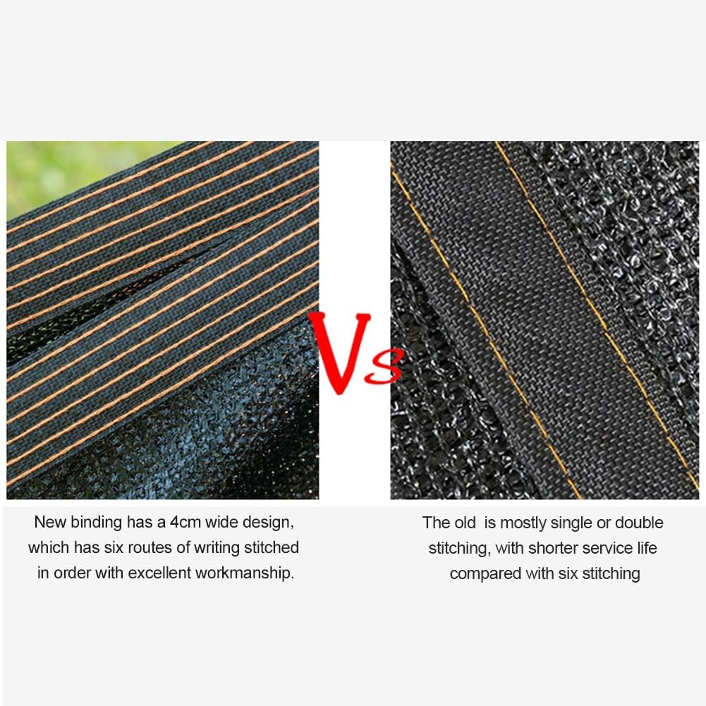winemana 70% Shade Cloth 10x20 FT - Durable UV Blocking Mesh Tarp for Garden, Patio, Greenhouse & Chicken Coop - Sun Shade Cover with Grommets for Plants, Dog Kennel, Outdoor Use