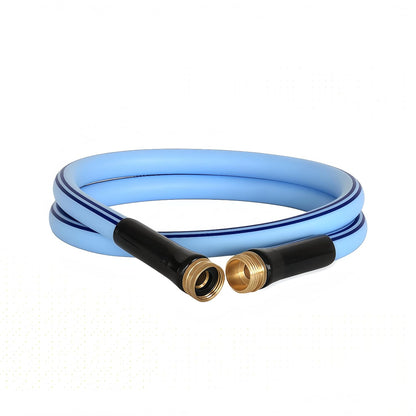 Atlantic Female to Female Heavy Duty Garden Hose 5/8 Inch x 2 ft Black Water Hose Short Connection Leader Hose 2 Foot - Colors B