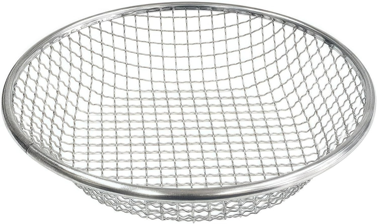 2PCS YUEBM Gardening Sand Soil Compost Sifter Perfect for 5 Gallon Bucket, 1/4 Inch Mesh, 1/8 Inch Mesh
