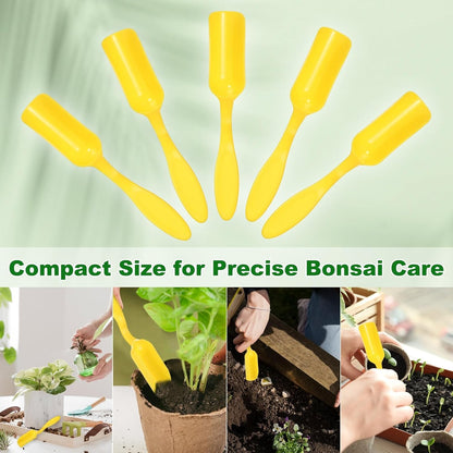 M METERXITY 20-Pack Mini Gardening Shovel Spoons, Plastic Garden Soil Scoops for Cultivation Digging Transplanting/Flower Planting/Plant Succulent, Colorful Small Gardening Tools [Multicolor]