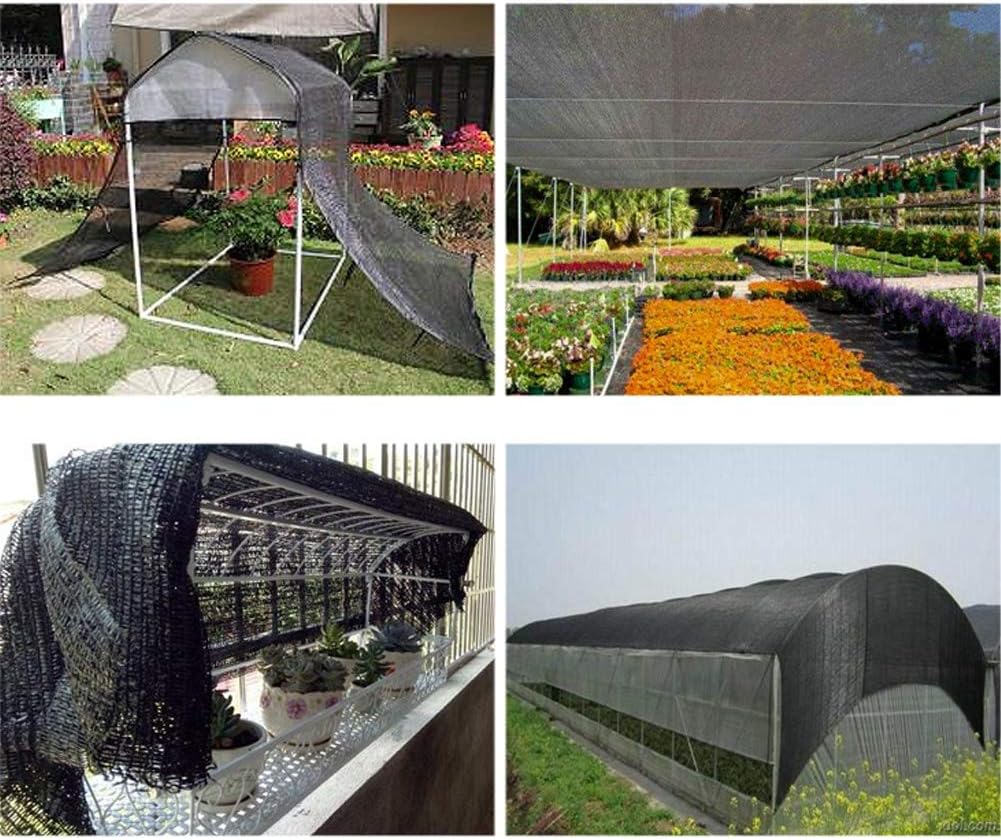 winemana 70% Shade Cloth 10x20 FT - Durable UV Blocking Mesh Tarp for Garden, Patio, Greenhouse & Chicken Coop - Sun Shade Cover with Grommets for Plants, Dog Kennel, Outdoor Use