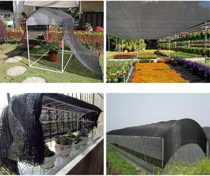 winemana 70% Shade Cloth 10x20 FT - Durable UV Blocking Mesh Tarp for Garden, Patio, Greenhouse & Chicken Coop - Sun Shade Cover with Grommets for Plants, Dog Kennel, Outdoor Use