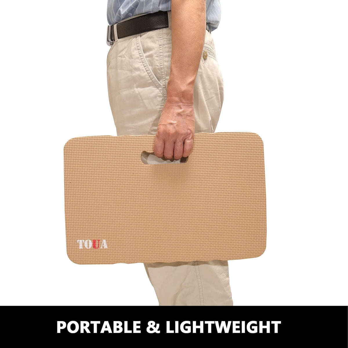 Kneeling Pad Thick Extra Large High Density Foam Comfort Kneeling Pad for Work Gardening Yoga Exercise Garden Knee Pad, 1 Pack