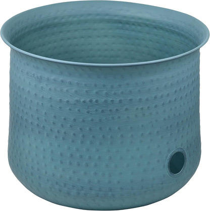 Garden Hose Pot Holder | Water Hose Container Pot For Outside or Indoor Use | Expandable Water Hose Hider Storage Organizer No Lid