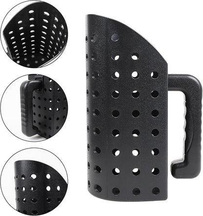 Sand Scoop for Metal Detecting, Metal Detector Tools Heavy Duty Digging Shovel and Sand Sifter for Beach Shelling