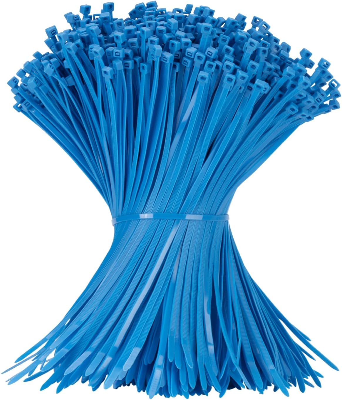 Armpow 8 Inch Garden Green Zip Tie 1000 PCS, 40 Lbs - Small to Medium Zip Tie, Nylon PA66 UV Resistant Cable Tie Heavy Duty for Indoor and Outdoor Use - Ideal for bundling and securing objects