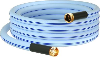 Atlantic Female to Female Heavy Duty Garden Hose 5/8 Inch x 2 ft Black Water Hose Short Connection Leader Hose 2 Foot - Colors B