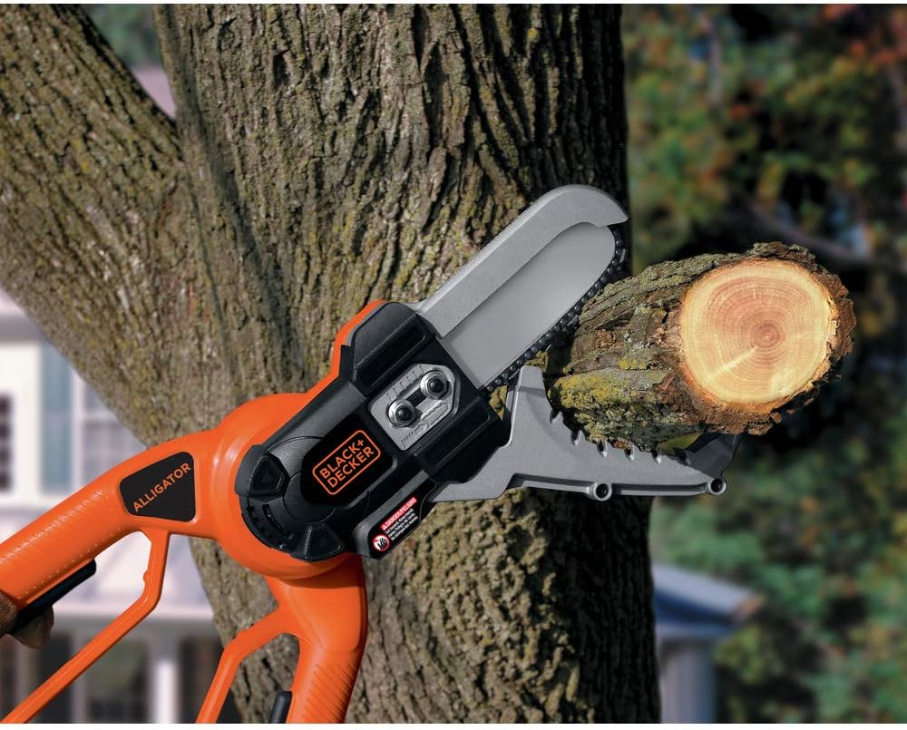BLACK+DECKER 20V MAX* Alligator Lopper Cordless Chainsaw, Tool Only (LLP120B)