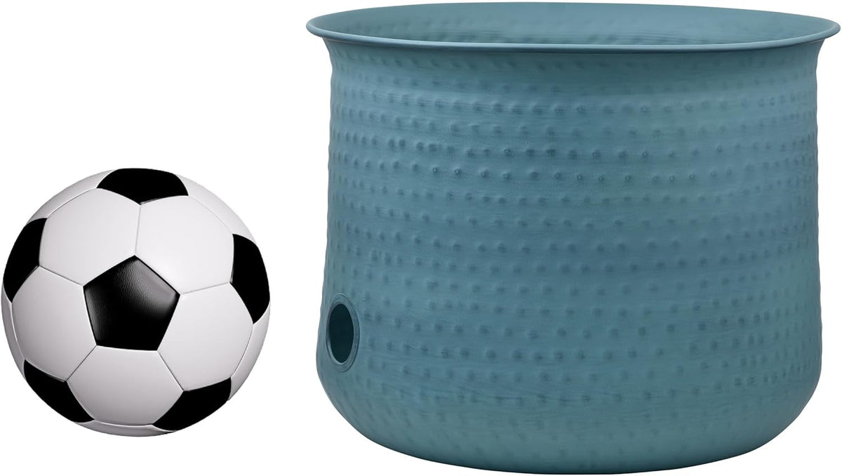 Garden Hose Pot Holder | Water Hose Container Pot For Outside or Indoor Use | Expandable Water Hose Hider Storage Organizer No Lid