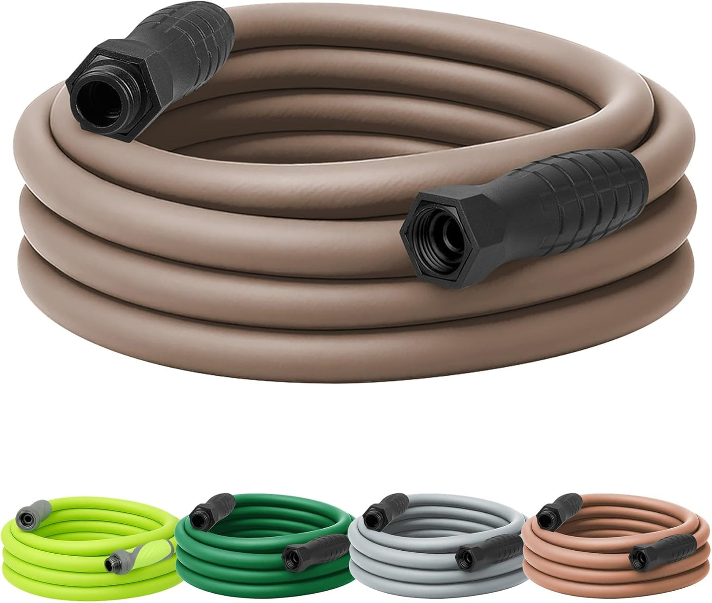 Flexzilla Garden Hose 5/8 in. x 50 ft., Lightweight All-Weather Water Hose, Durable and Flexible, Leak-Free Connections