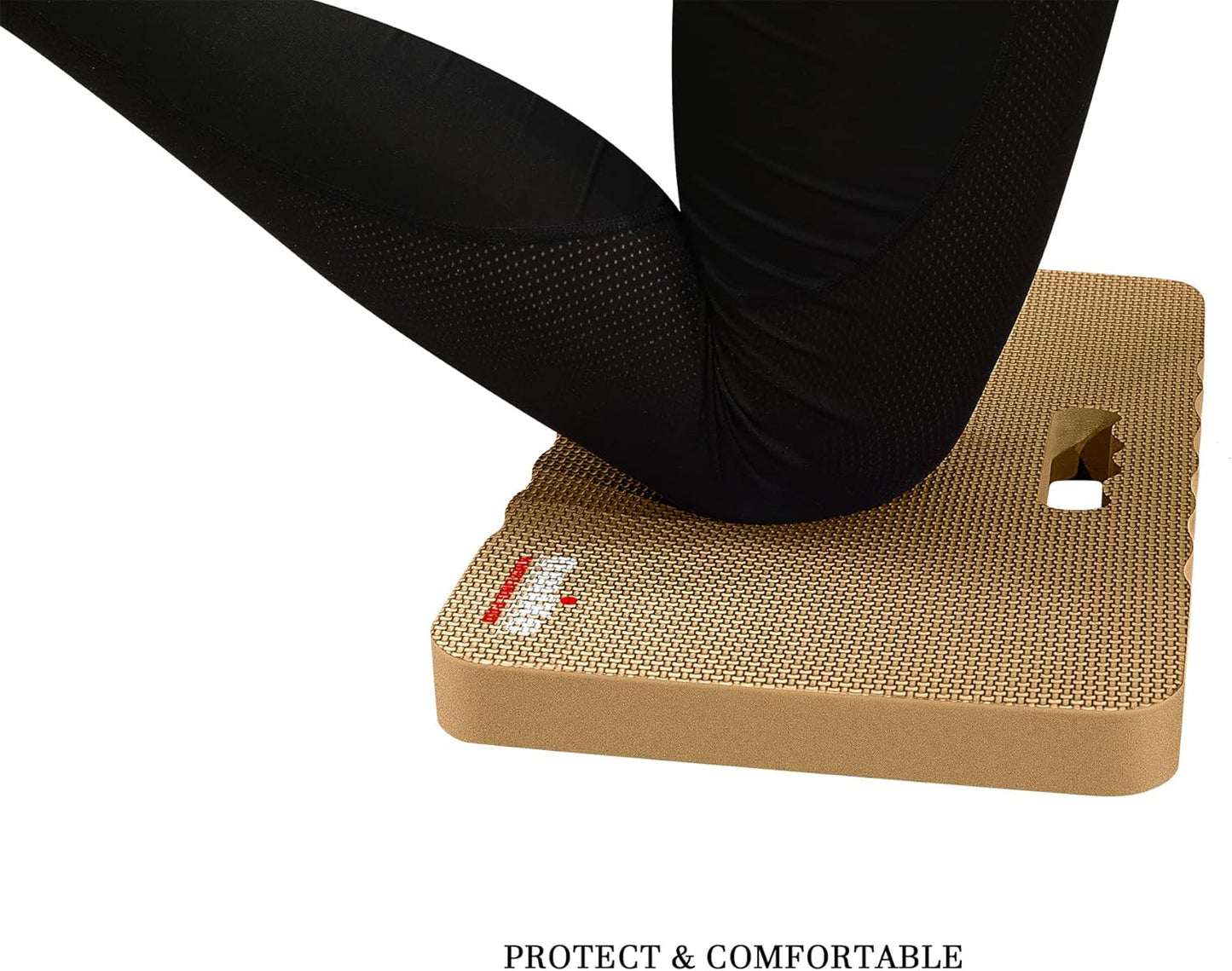 Comfy Extra Large Thick Waterproof Gardening Kneeling Pad Foam Kneeler Mat Garden Knee Pad Cushion for Gardening Planting Yard Work Prayer Yoga Mechanic Workout Baby Bath