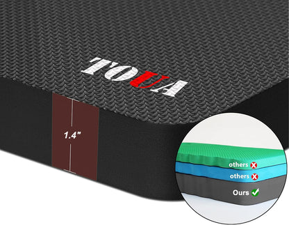 Kneeling Pad Thick Extra Large High Density Foam Comfort Kneeling Pad for Work Gardening Yoga Exercise Garden Knee Pad, 1 Pack