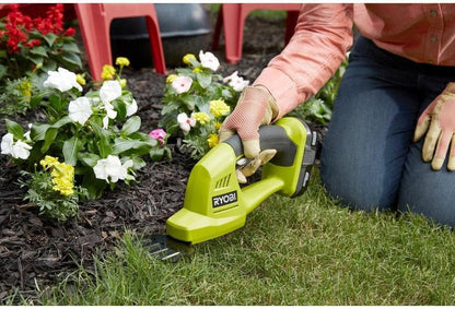 Ryobi P2900B ONE+ 18-Volt Lithium-Ion Cordless Grass Shear and Shrubber - Battery and Charger Not Included