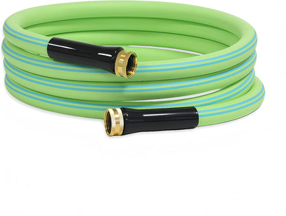 Atlantic Female to Female Heavy Duty Garden Hose 5/8 Inch x 2 ft Black Water Hose Short Connection Leader Hose 2 Foot - Colors B